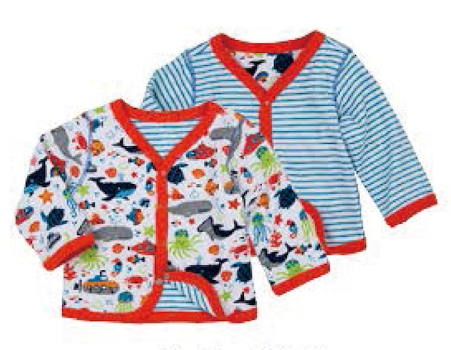 Hatley OceanAnimals　リバーシブルカーディガン　BabyReversibleCardigan-OceanAnimals