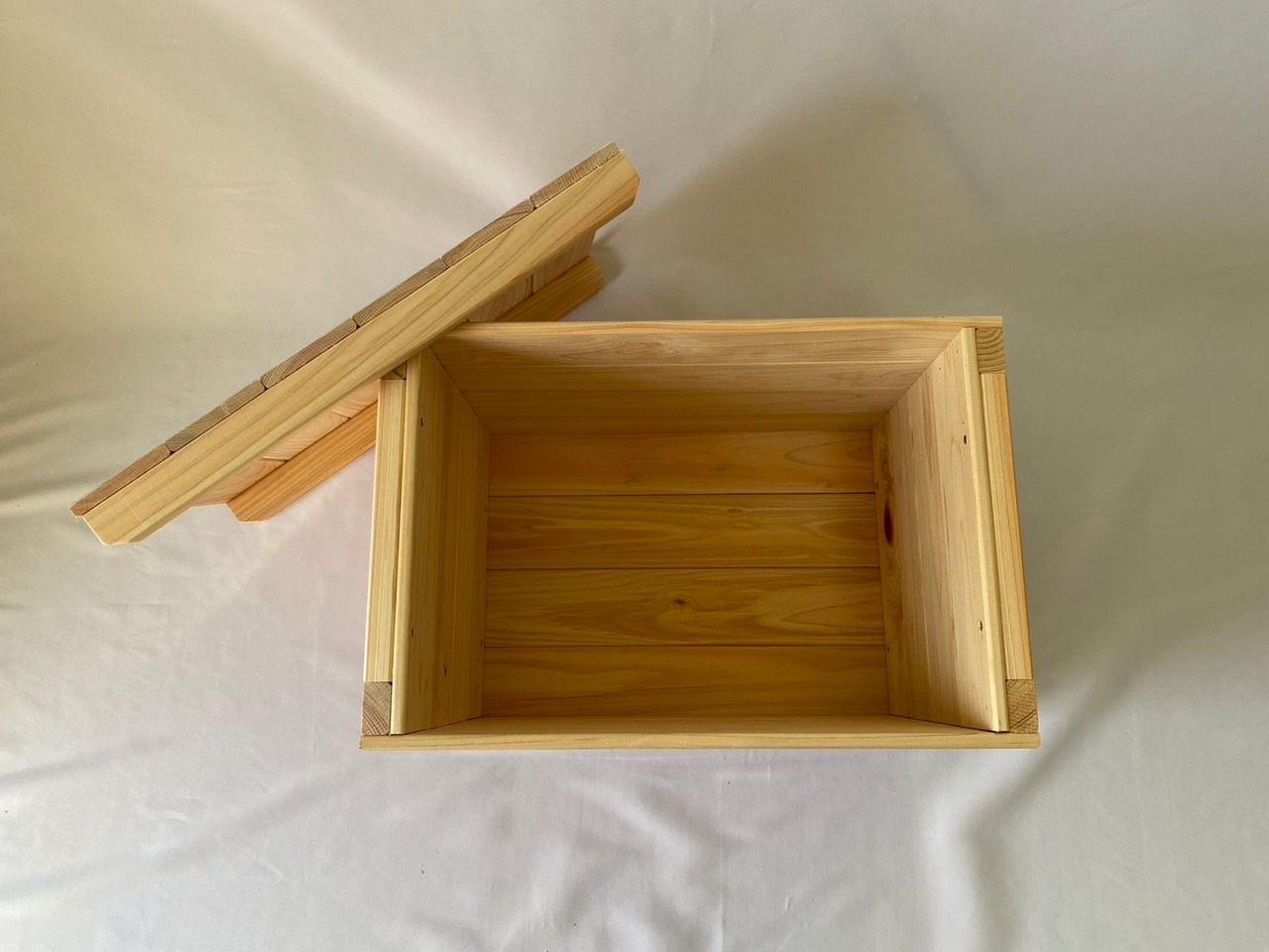 【送料無料】国産ひのき収納ミニベンチ420