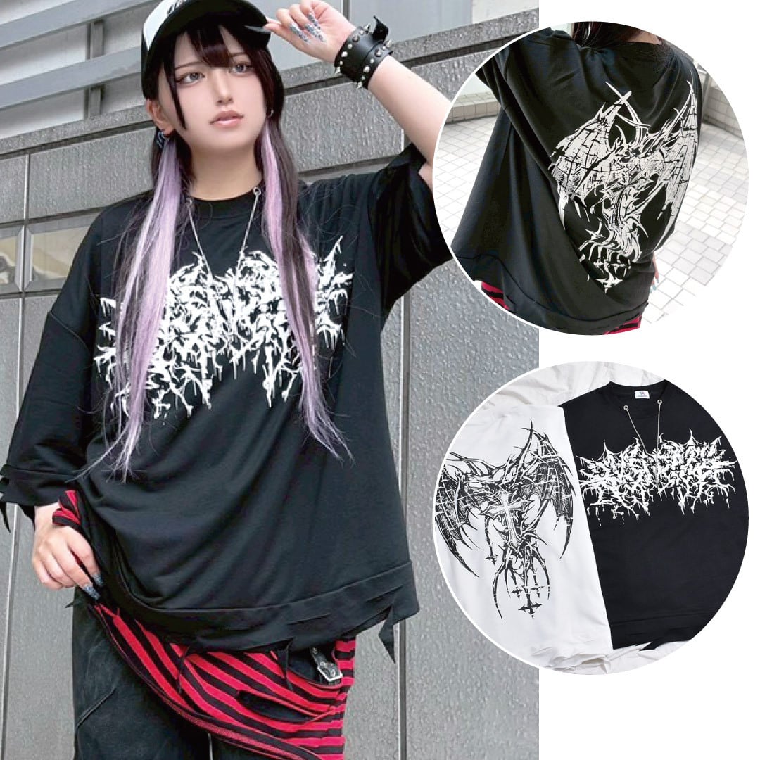 【7/20新着】デスクロスダメージTシャツ