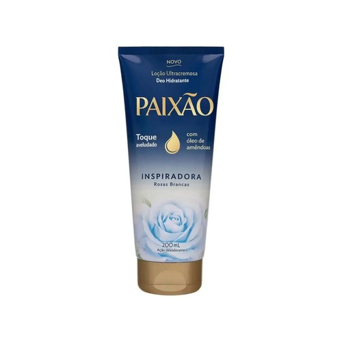パイシャオン ウルトラクリーミー デオ保湿ローション ホワイトローズ 200ml / Paixão Ultra-Creamy Deo Moisturizing Lotion White Roses 200ml
