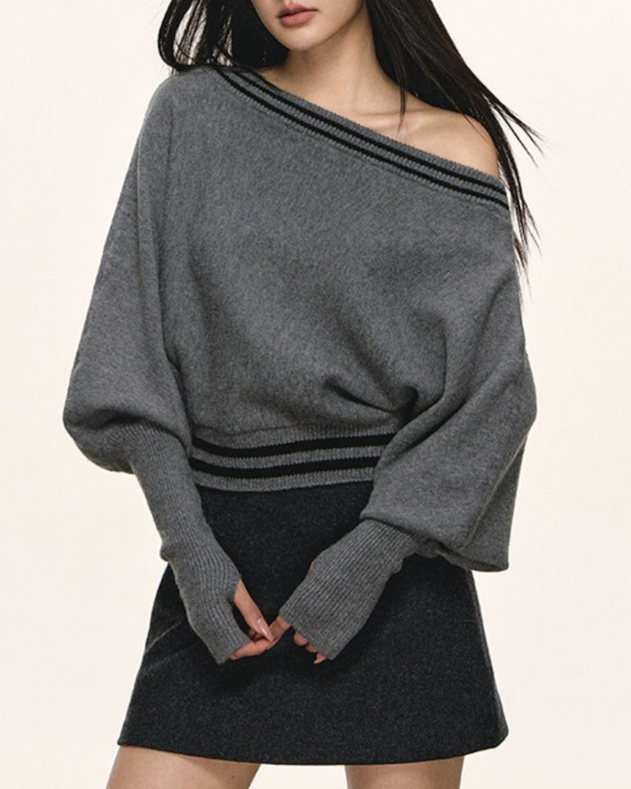 ワンショルダーニット A0823 - 7