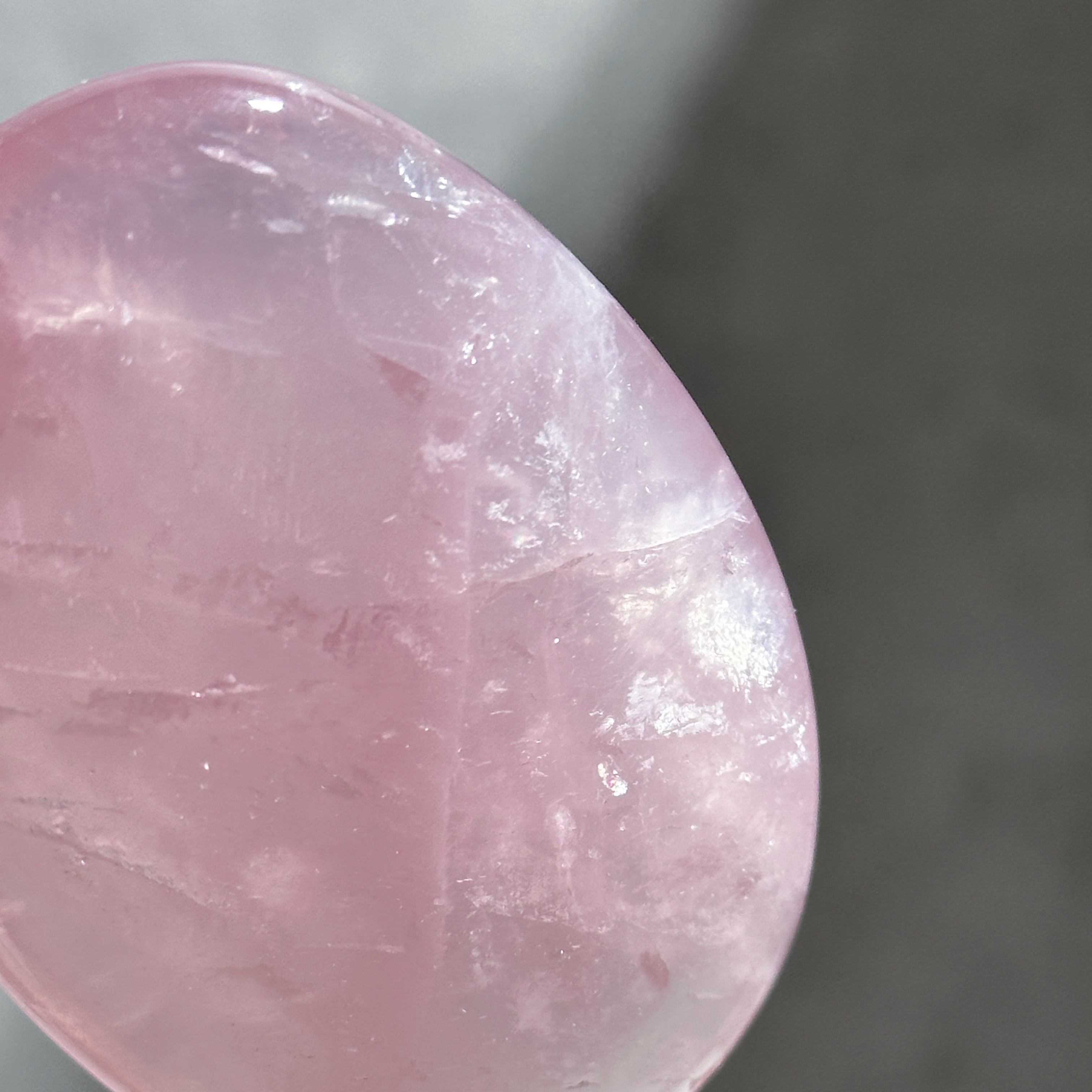 ローズクォーツ パームストーン15◇ Rose Quartz ◇ 天然石・鉱物