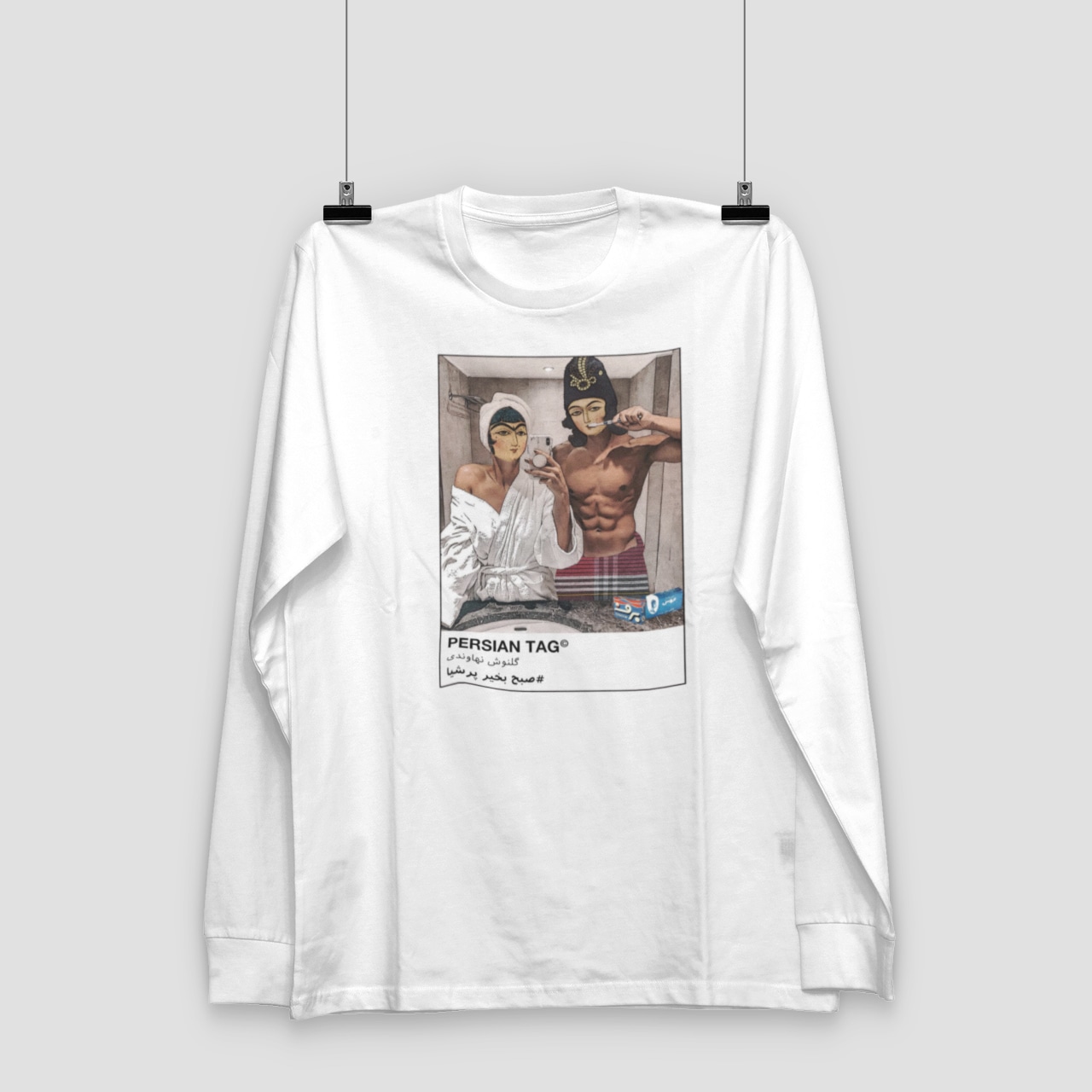 [Mのみ]Good Morning Persia by Golnoosh / ロングスリーブTシャツ