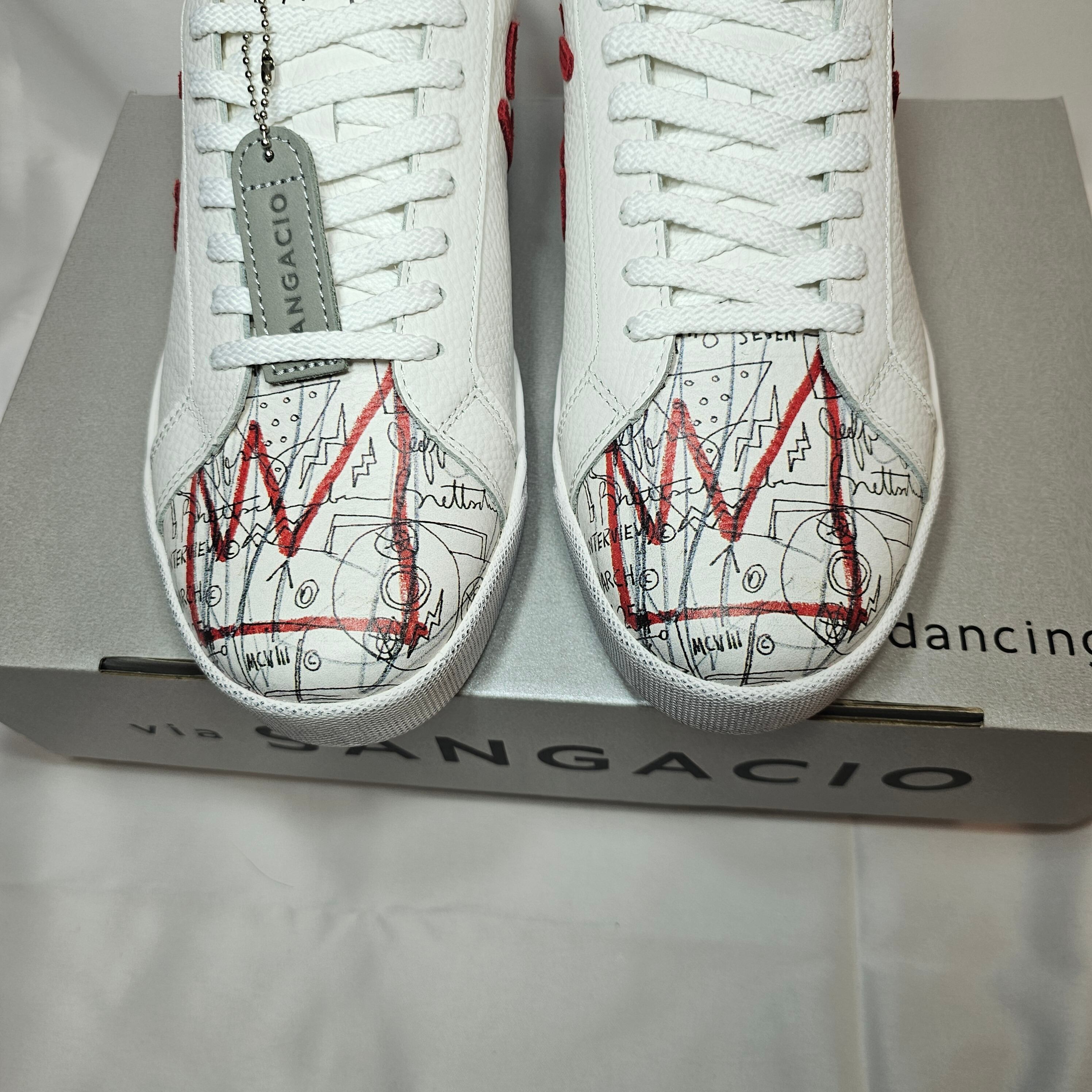 新品・限定商品」via SANGACIO×Basquiatコラボスニーカー | Over Time