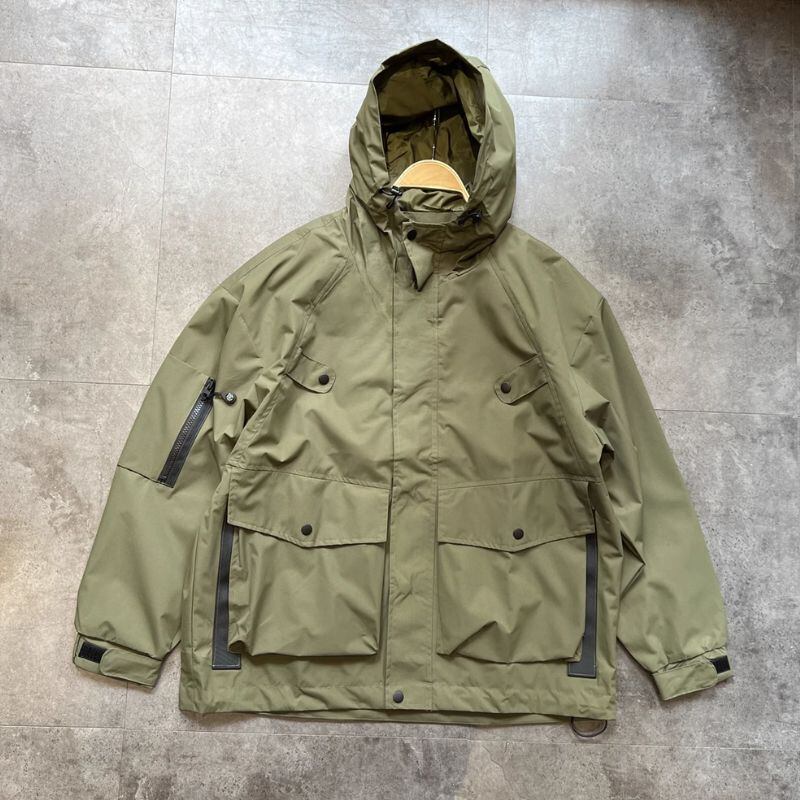 フード付きビッグシルエットジャケット A18630