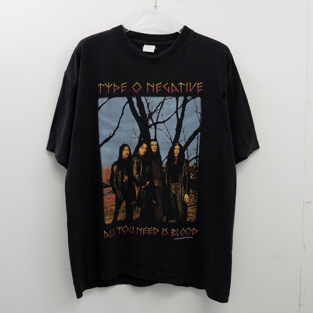 Type O Negative " All You Need Is Blood " Blue Grape  XL 【A6-299】