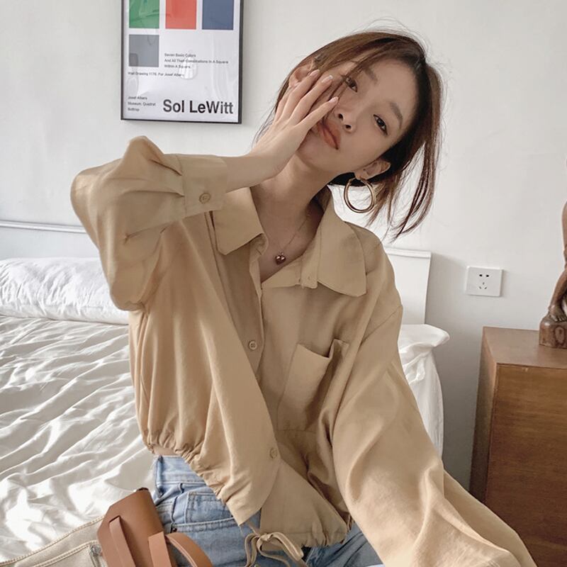 ギャザーショートスプリングオータム ロング 春物 秋物 スーパーモール22314320184