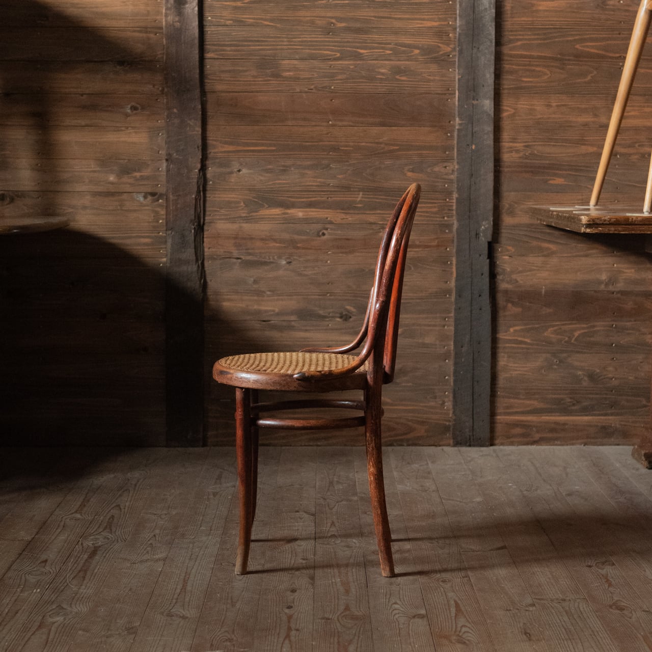 フランスアンティークトーネット製ベントウッドチェア/木製iイス(92-241-4 THONET No.56 Bentwood Chair / トーネット ベントウッドチェア〈椅子