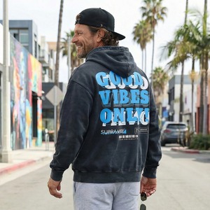 アメリカン ヴィンテージウォッシュグラフィックフーディ　S2338