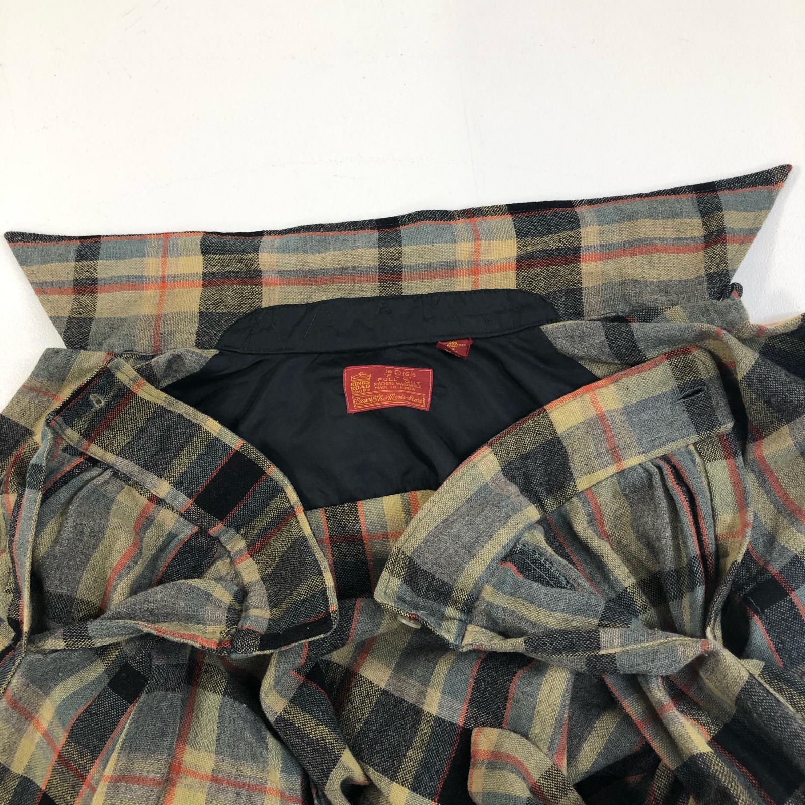 sears | シアーズ 長袖シャツ OPENCOLLAR SHIRT THE MEN'S STORE 60-70