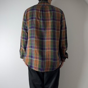 Polo by Ralph Lauren SILK LINEN XL 古着