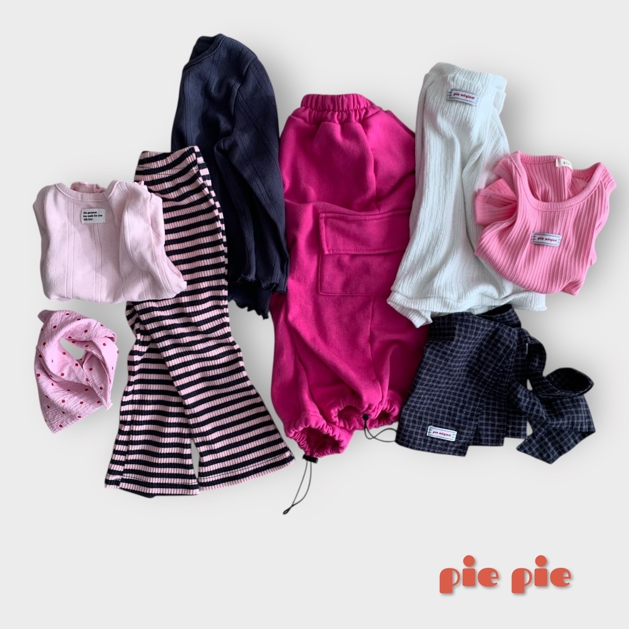 Pie 25/SP Soda pop ribbed bootcut pants