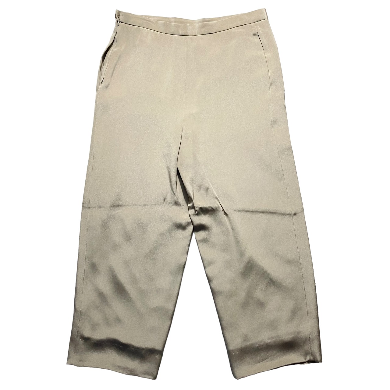 vintage GUCCI silk wide pants