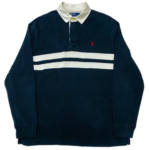 90sPolo Ralph Lauren Sweat Polo Shirt/L