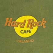 【HardRockCafe】ハードロックカフェ ORLANDO　ヴィンテージTシャツ グリーン XL