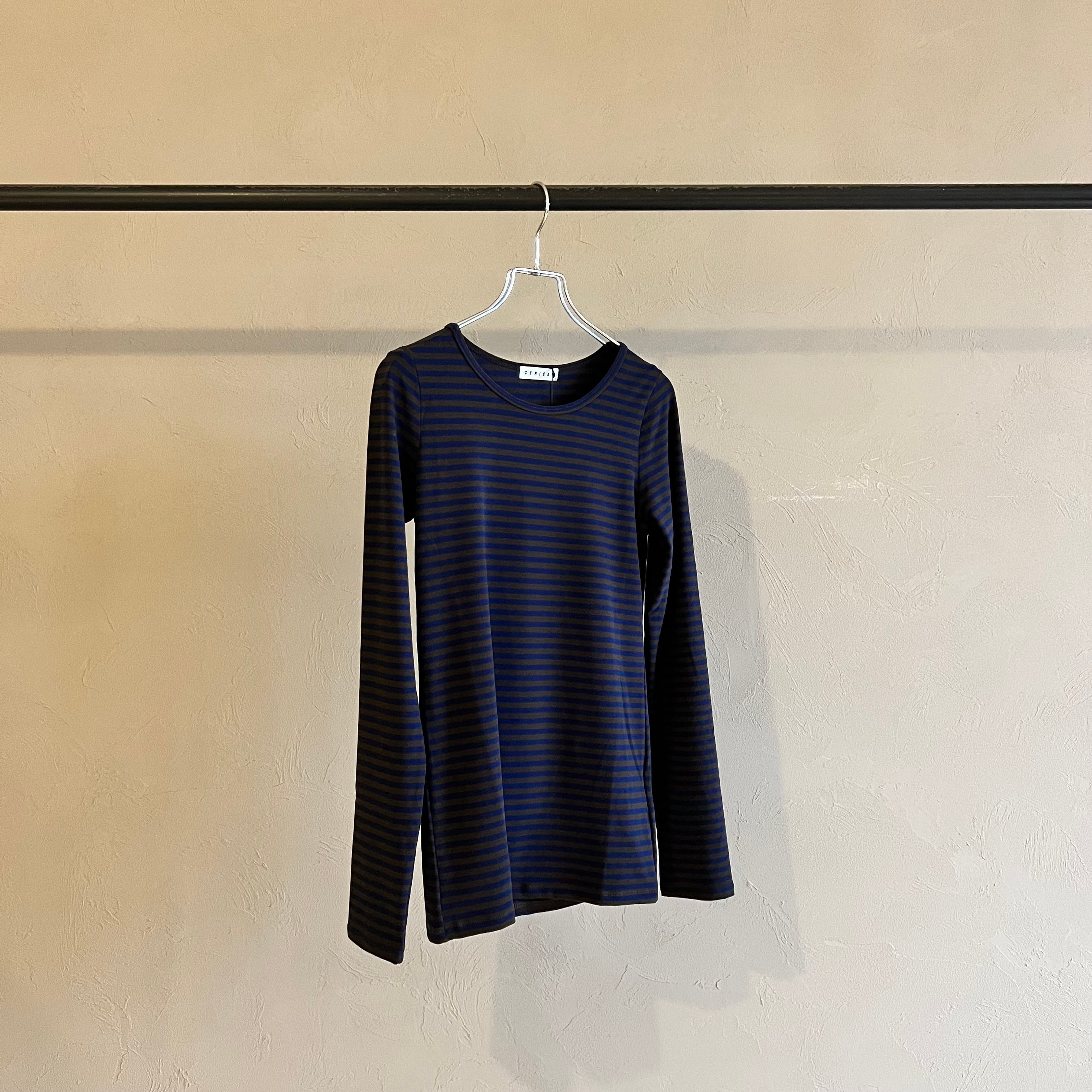 (同梱)みかり様専用 BROWNのみ【 CYNICAL 】ラグウォーム クルーネックボーダーカットソー