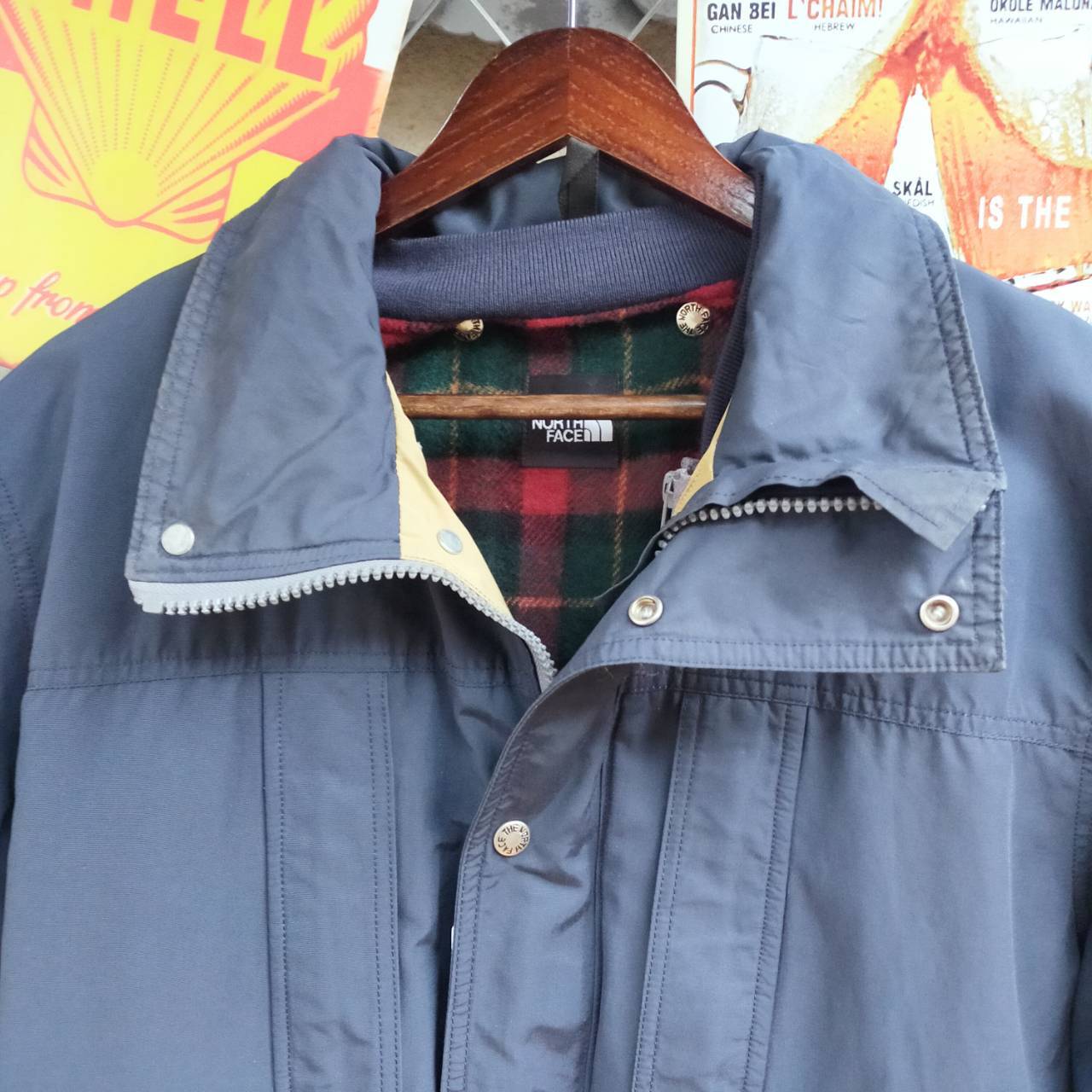 THE NORTH FACE チェック柄 ナイロンジャケット L 状態 】 The North