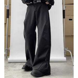 パネルルーズカジュアルスーツパンツ　928