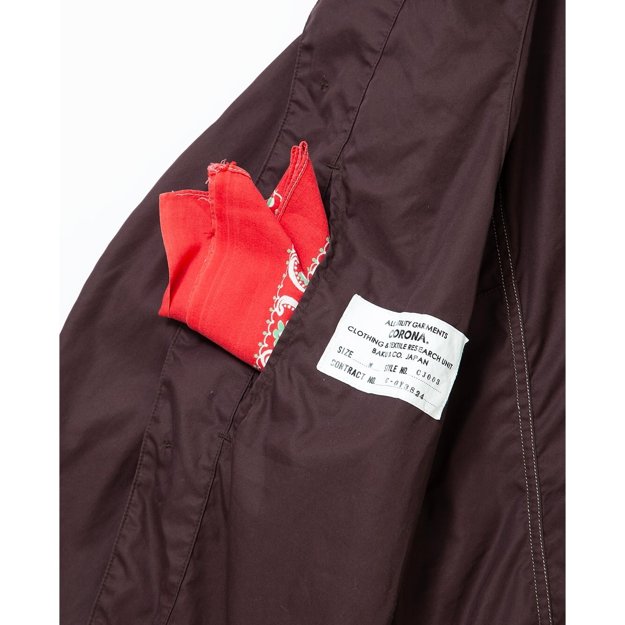 THE CORONA UTILITY / SHERRY 25 TRAVELERS SPORTS COAT High Density