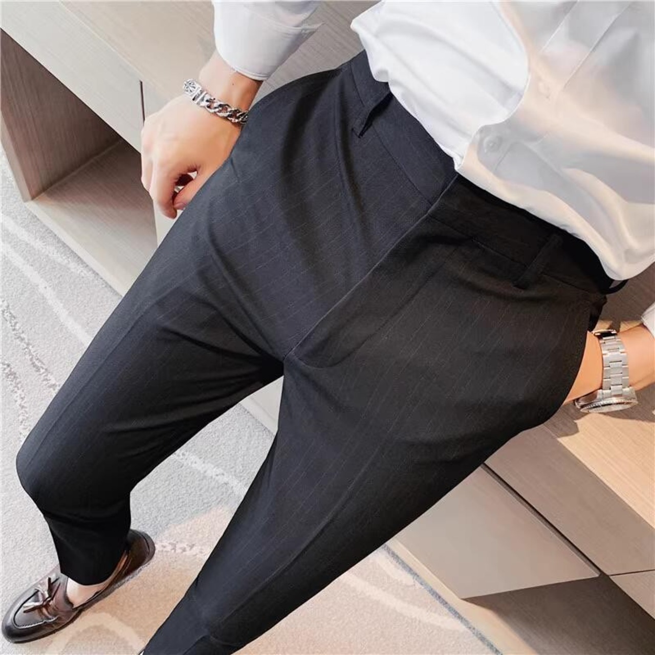 slim fit pants 00148