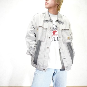 USA VINTAGE OZOC SPORT POCKET DESIGN DENIM JACKET/アメリカ古着ポケットデザインデニムジャケット