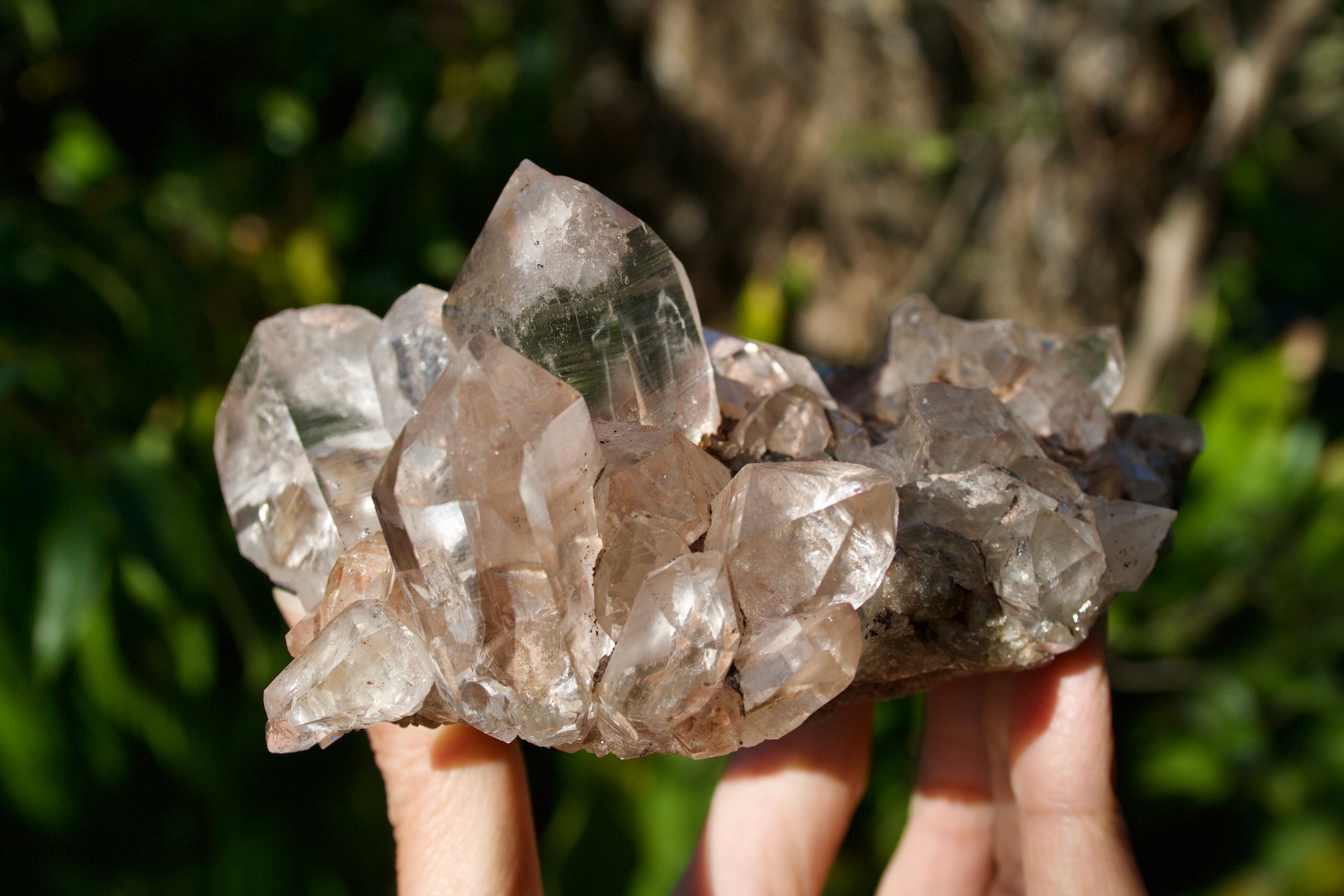 ジャイナラ産ヒマラヤ水晶クラスター | Ayodhya crystal Online Shop