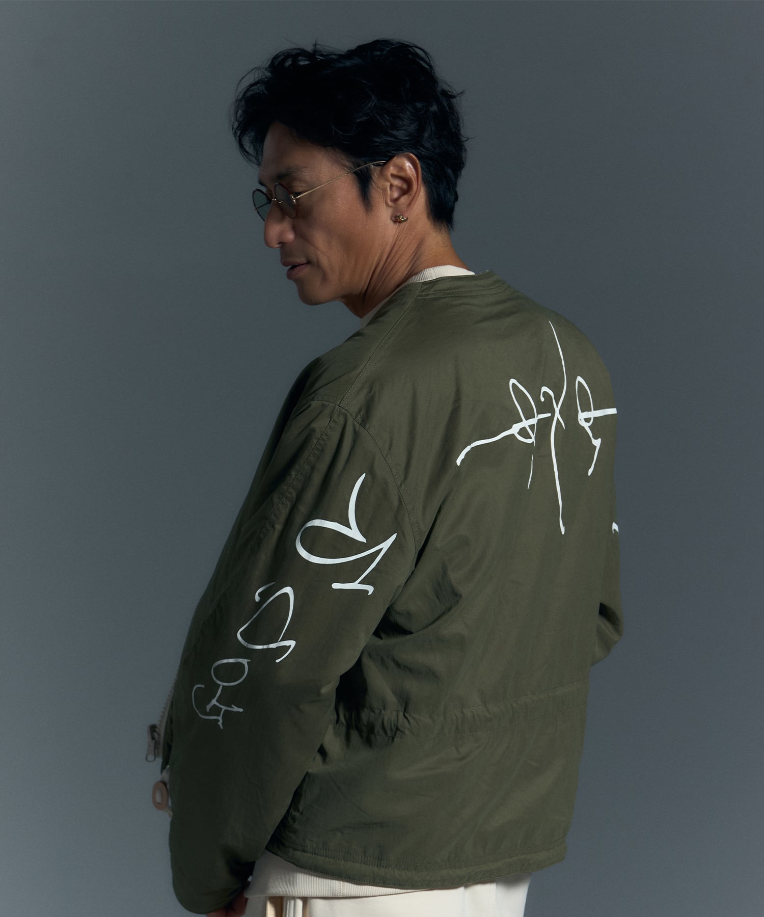 HAPPY SAUCE 伊勢谷友介プロデュースブランドMA-1リバーシブル