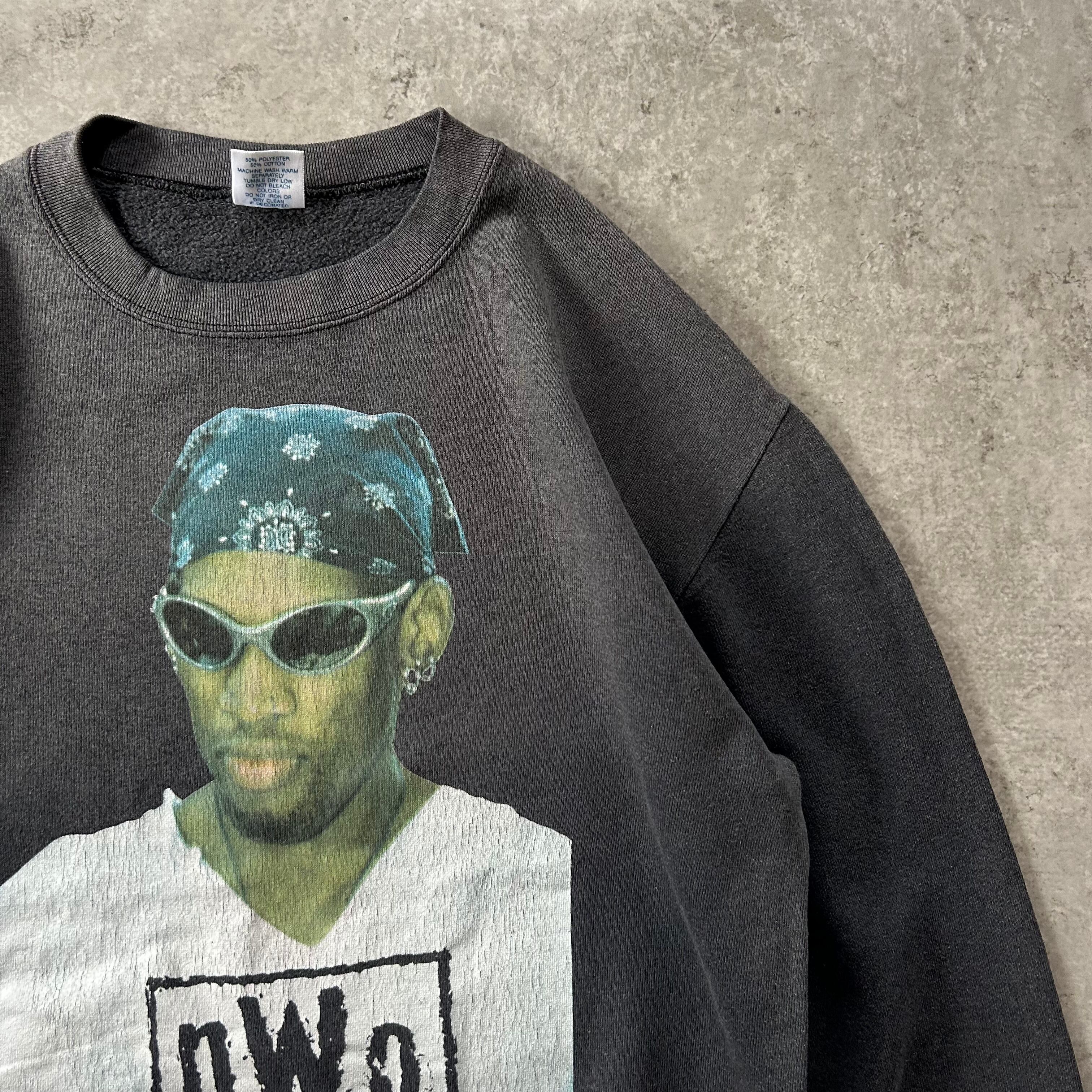90s デニスロッドマン スウェット USA製 ブラック L nWo WCW | 東京準備室