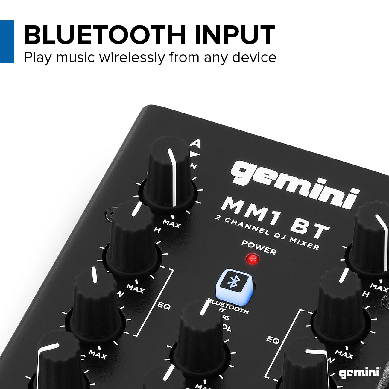 Gemini Sound GEMINI (ジェミナイ) Bluetooth 接続機能搭載 DJ