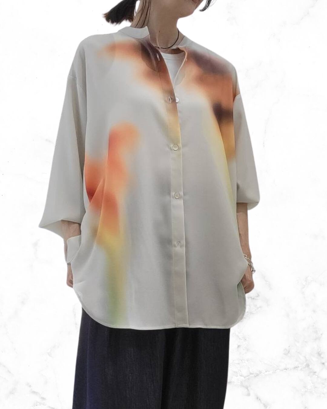 オリジナル柄シャツ 1456-440MK CHIGNON シニヨン 2025年9月展示会