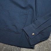 OLD NAVY seersucker coverall navy