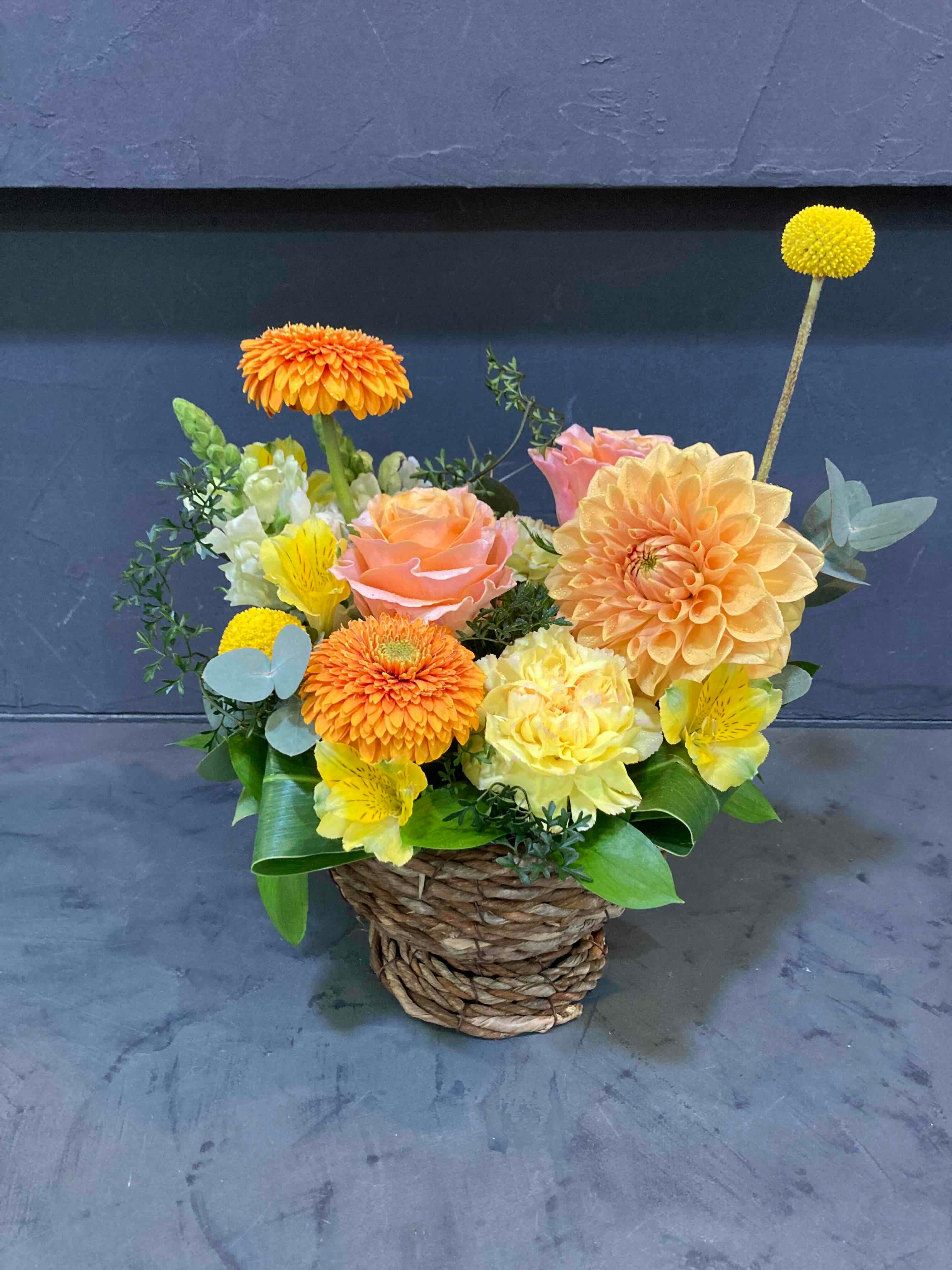 【5月６～10日着】母の日アレンジ「ナチュラル」早期ご予約割中‼