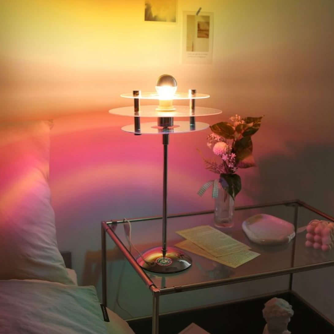 USB】aurora table lamp 2colors / オーロラ テーブルランプ USB】aurora table lamp 2colors / オーロラ テーブルランプ