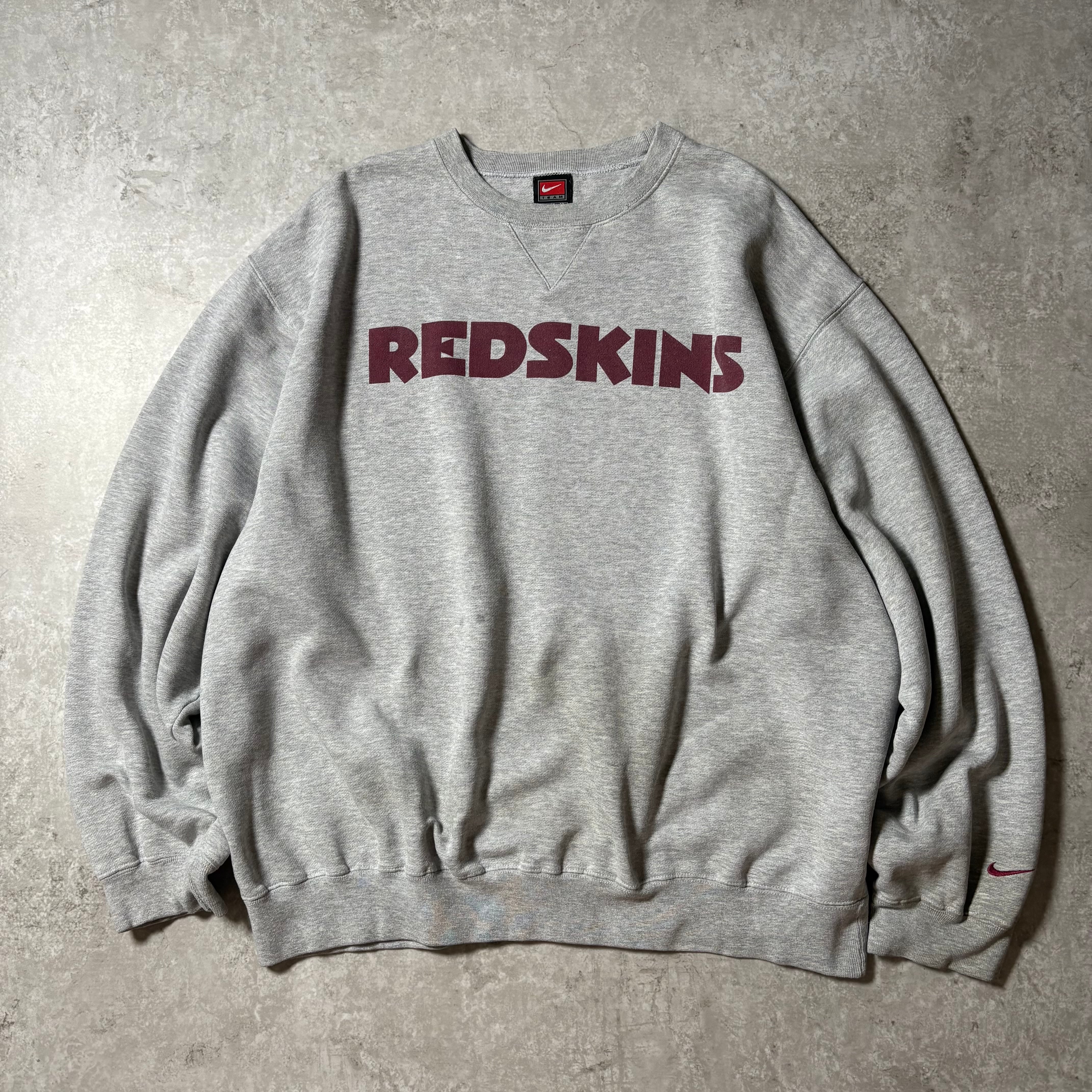 1990s~2000s "NIKE TEAM" REDSKINS Sweat Shirt