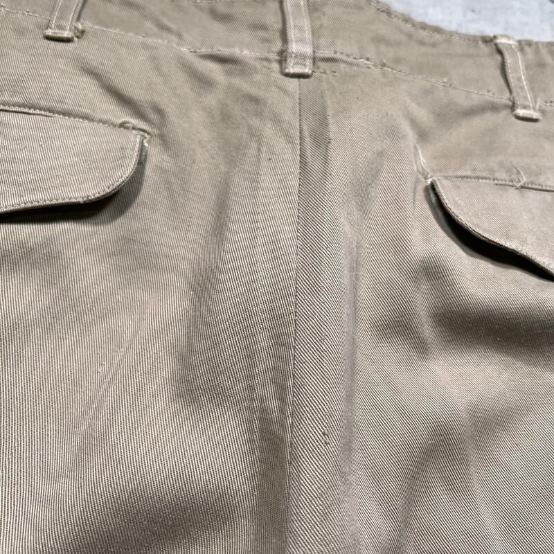 40's~ U.S.MARINE CORPS チノトラウザーズ USMC バックポケット