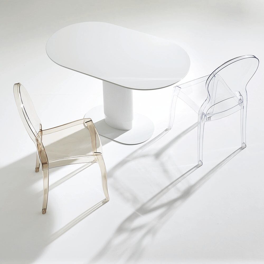 クリア チェア ダイニング デスク チェア | FIGARO