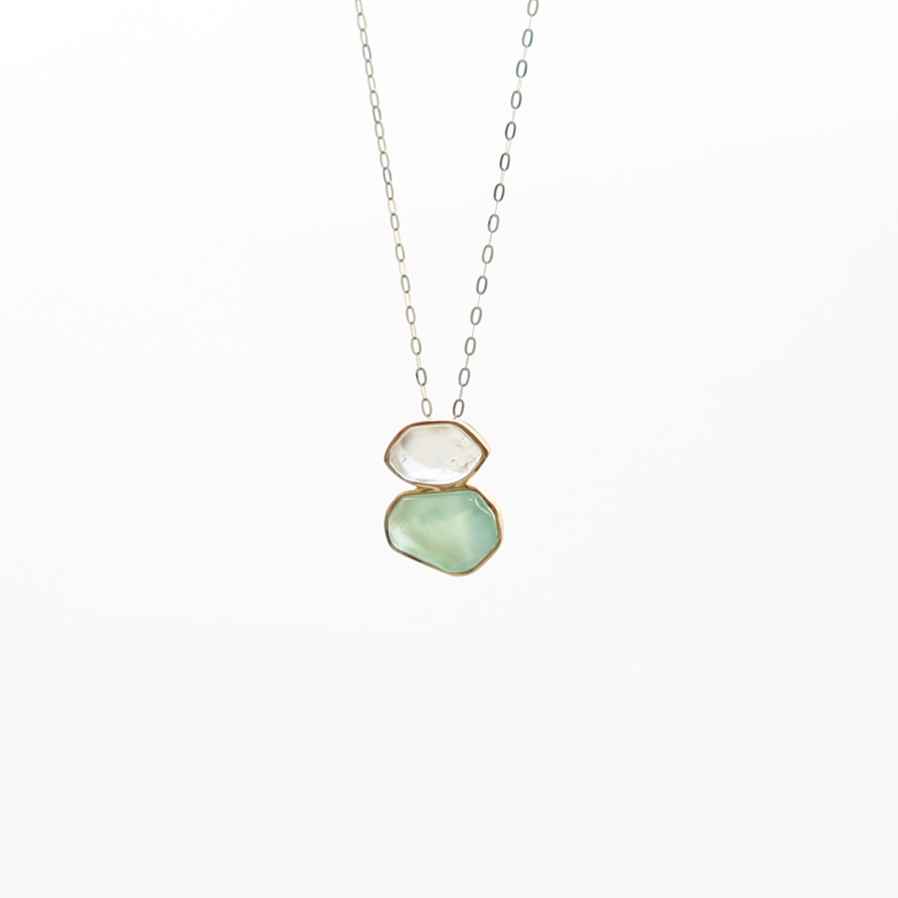 ラフカット翡翠ペンダントトップ K10YG W rough cut A貨翡翠 jd_pt1305