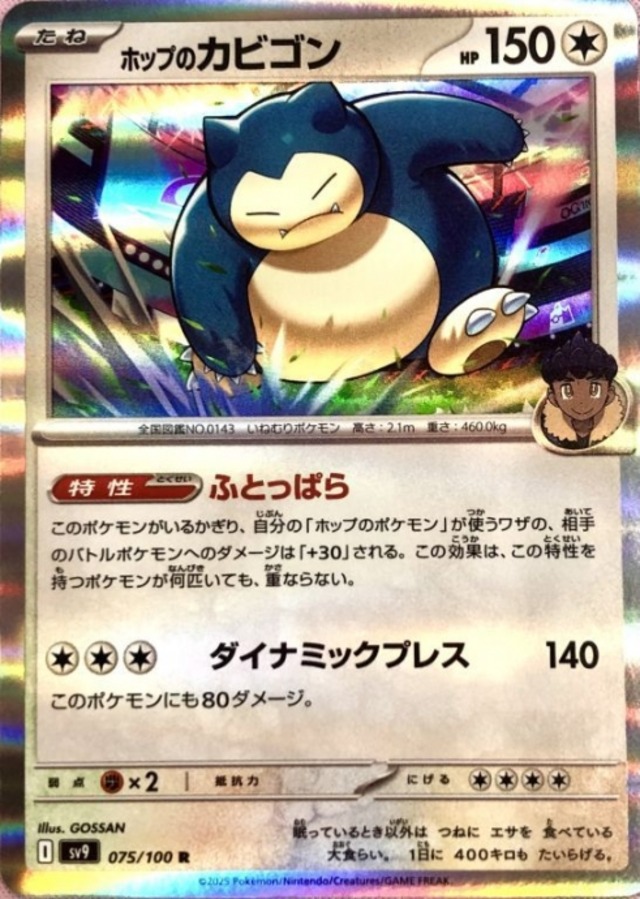 【美品】ホップのカビゴン(R)