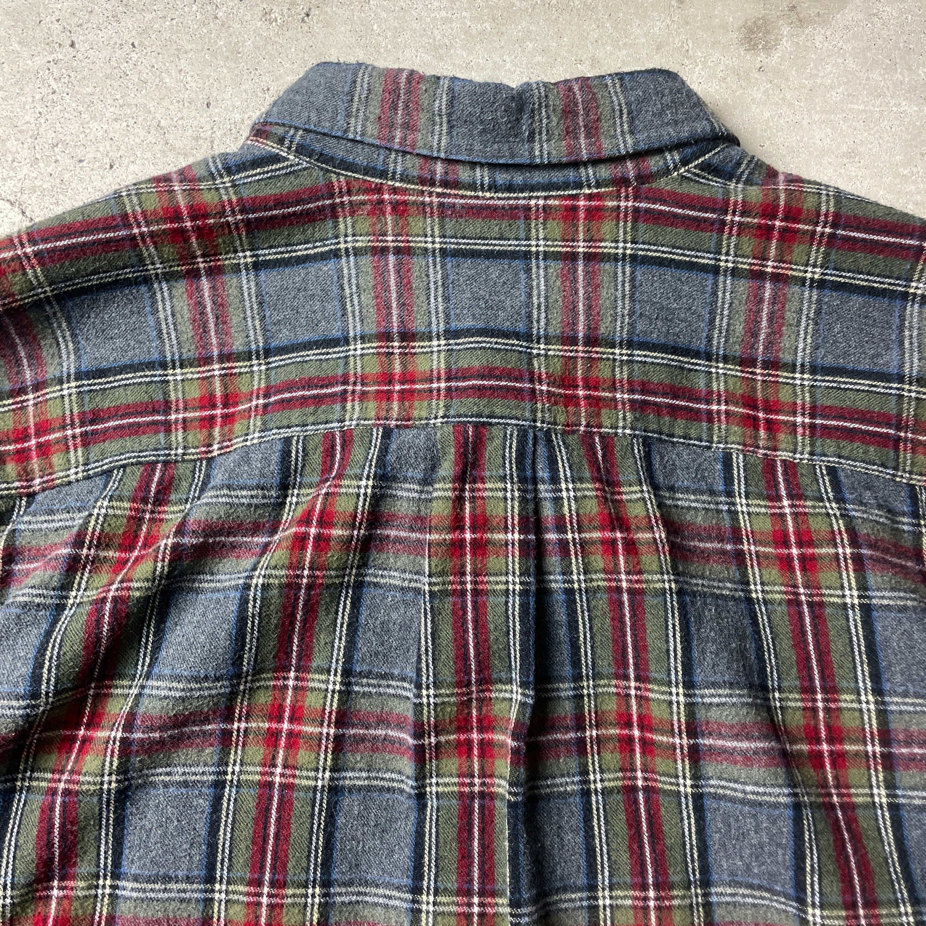 【人気Burberrys】長袖シャツ　サイズsmall　ヴィンテージ　メンズ #912128スカリー(Scully)テーピング刺繍ウエスタンシャツ