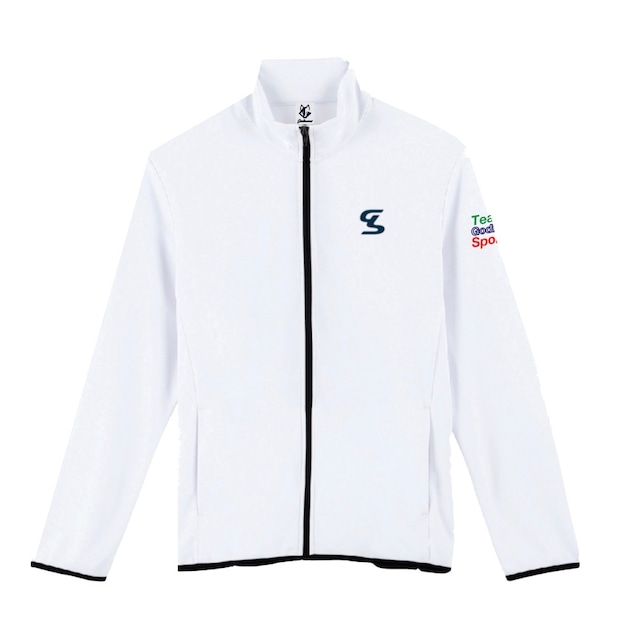 Ladies Track Jacket GS-1 (ALL JAPAN MADE PRODUCTS) ：White
