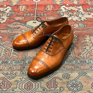 EDWARD GREEN "BERKELEY" PUNCHED CAP TOE《6 E》