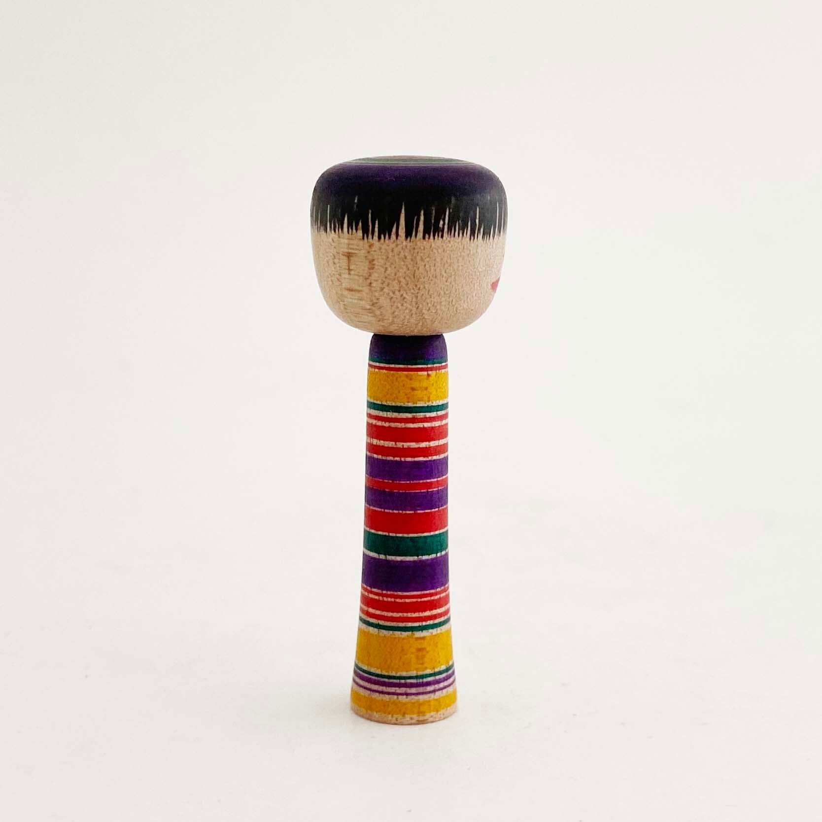 小寸こけし（弥治郎系 / 佐藤誠孝工人）5cm