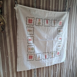 ヨーロッパ 刺繡クロス used [508124]