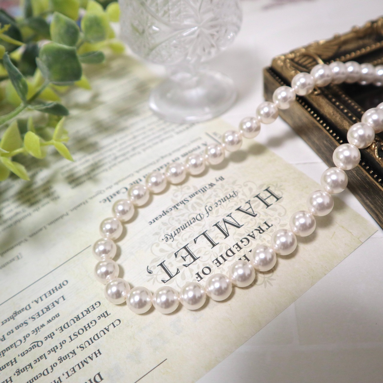 198N　Silver925パールネックレス