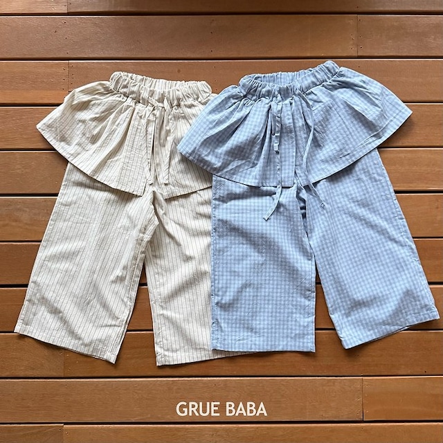 【取寄】grue baba|glutch pants|グルチパンツ|S-JL|kids&jr|26 autumn