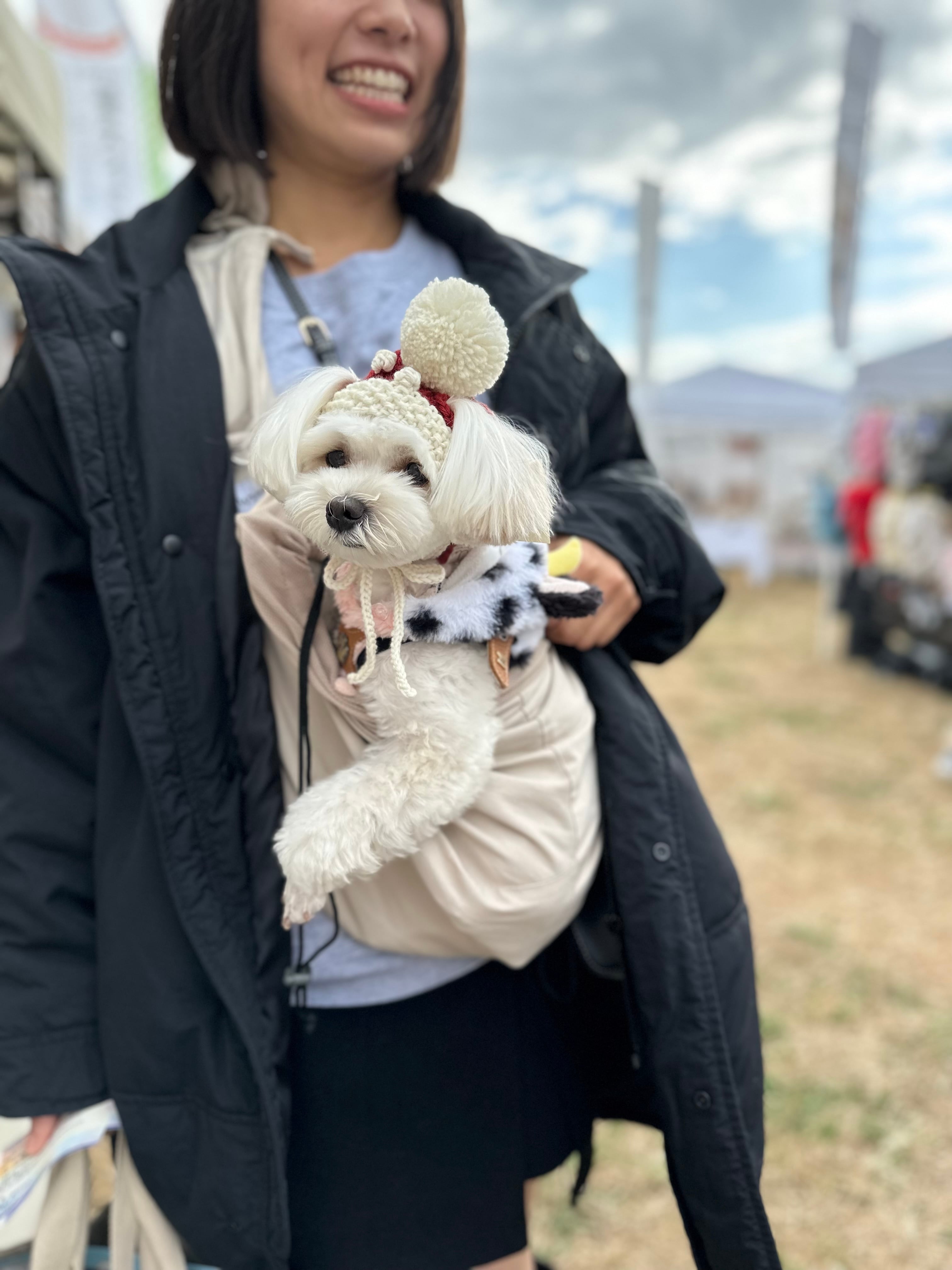 【即納】サンタボンネットMサイズ