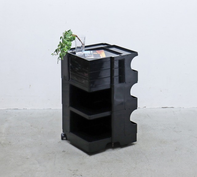 ヴィンテージ BIFFEPLAST PADOVA社 ボビーワゴン 3段3トレー 収納 引き出し ミッドセンチュリー RBT17144