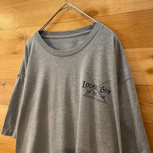 【USA古着】ワンポイント バックプリント Tシャツ カジキマグロ 釣り 魚 XL相当 ビッグサイズ アメリカ古着