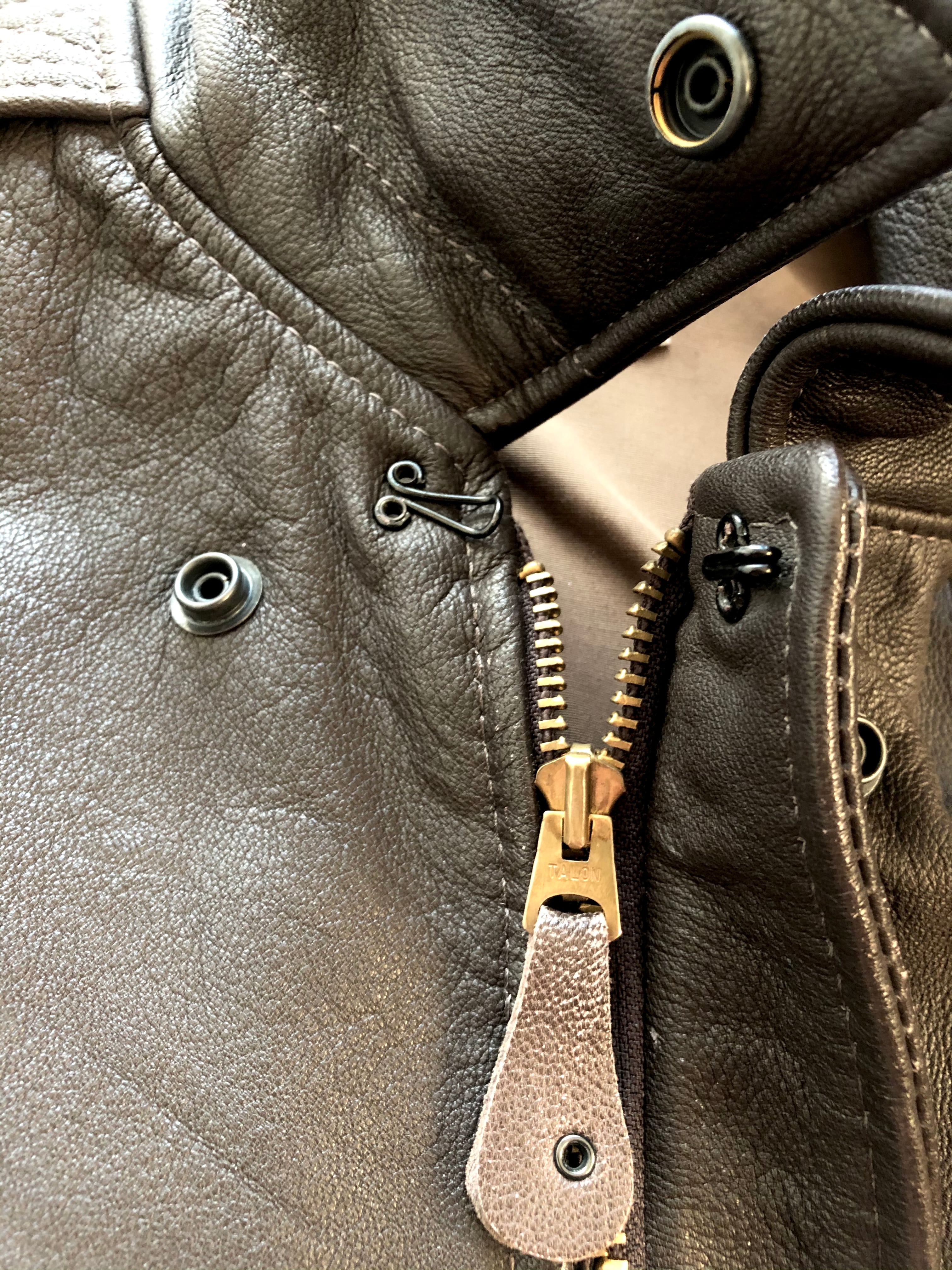 90s VINTAGE USAF / A-2 LEATHER JACKET BRANDED GARMENTS INC 90s VINTAGE USAF / A-2 LEATHER JACKET BRANDED GARMENTS INC