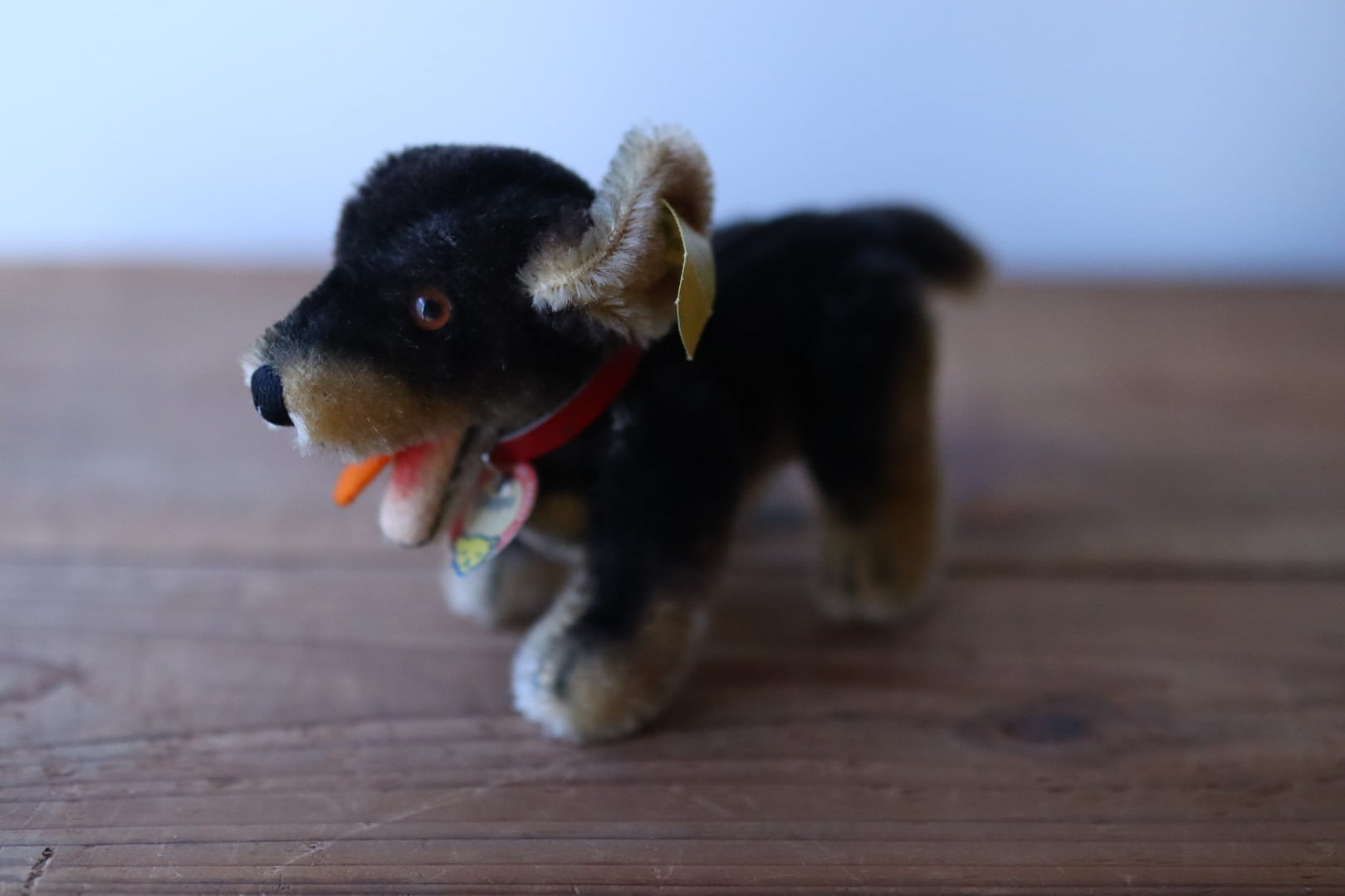 シュタイフ 犬 ダックスフンド Steiff Beppo 10㎝ ヴィンテージ ぬいぐるみ